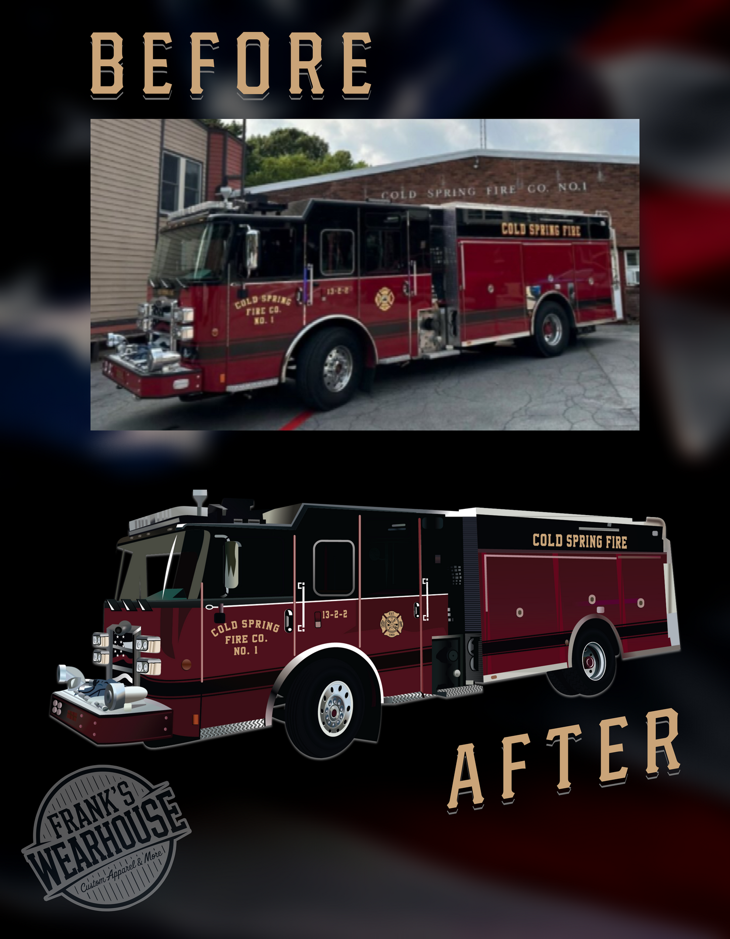 COLD SPRING, NY FD CUSTOM DESIGN