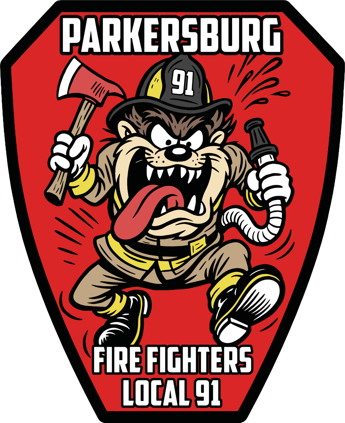 Parkersburg Local 91 - Taz Edition Champion Mesh Gym Shorts