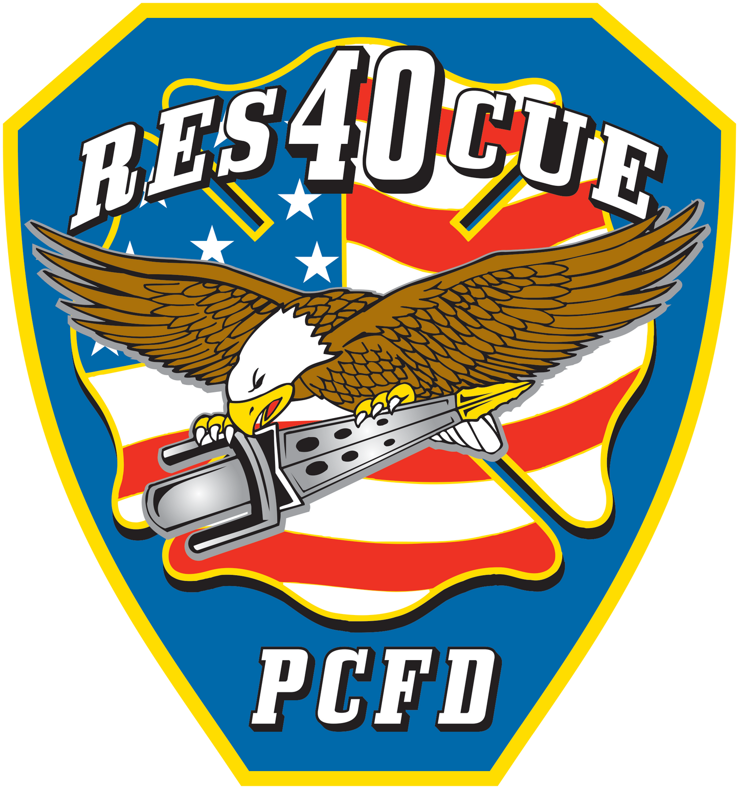 Rescue 40/41 — Port Chester Fire Tee (Western Style Edition)