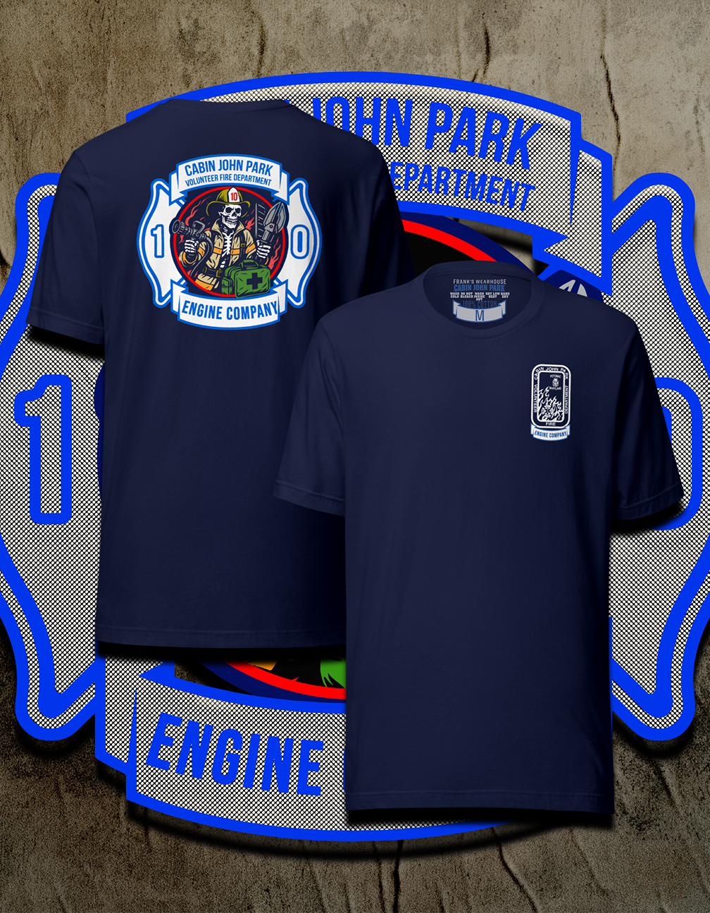 Cabin John Park Volunteer Fire Department Company Tees Collection