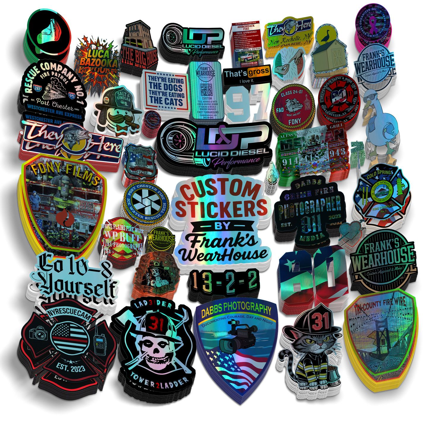 Custom Die-Cut Stickers