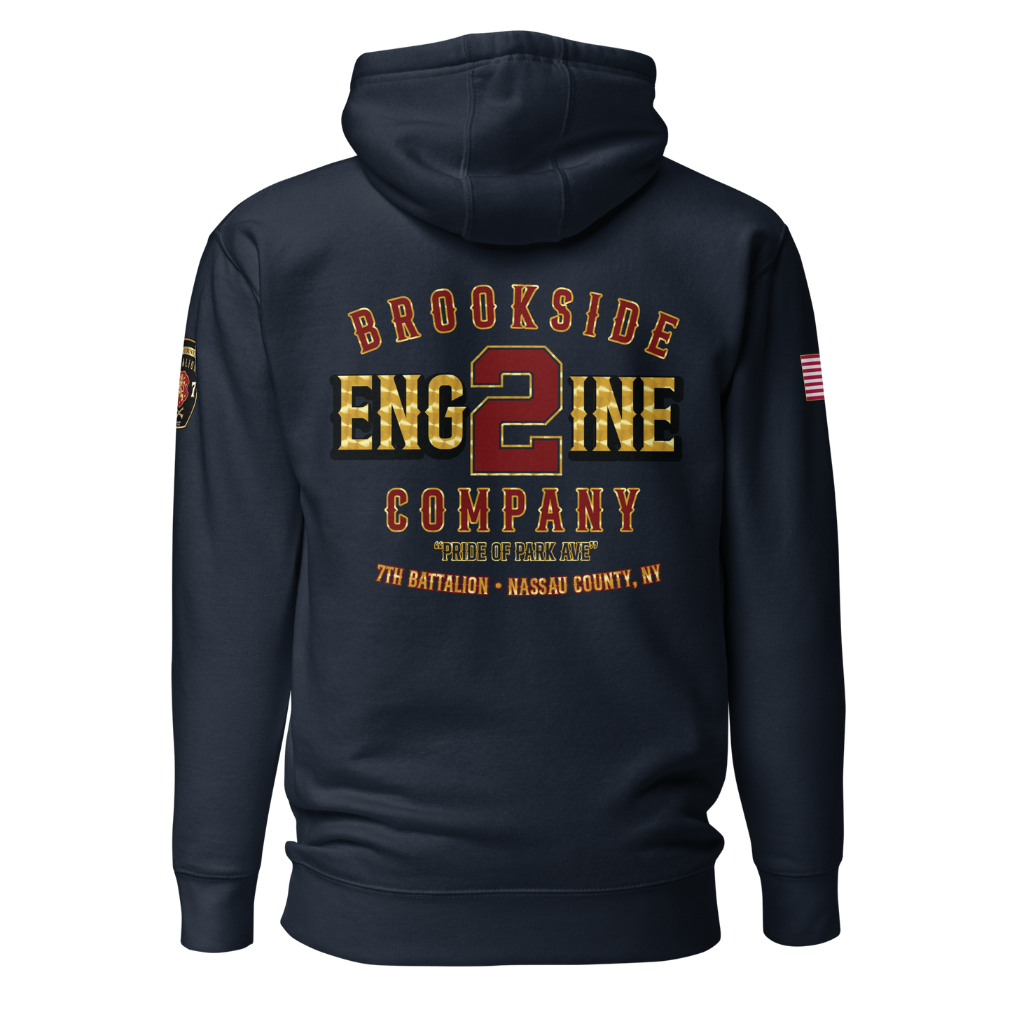 UNIONDALE FD - BROOKSIDE ENGINE Co No 2 - GOLD LEAF