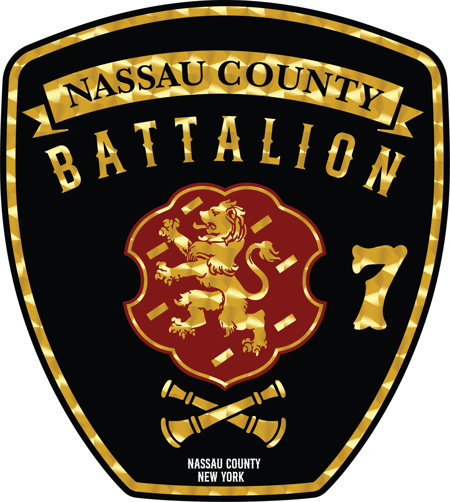 UNIONDALE FD - BROOKSIDE ENGINE Co No 2 - GOLD LEAF