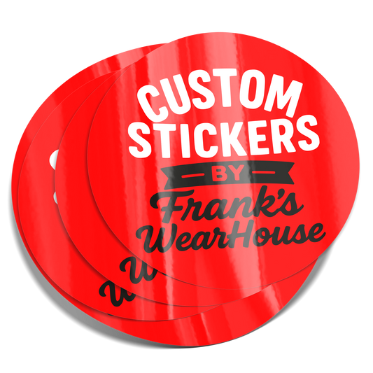 Custom Circle-Cut Stickers