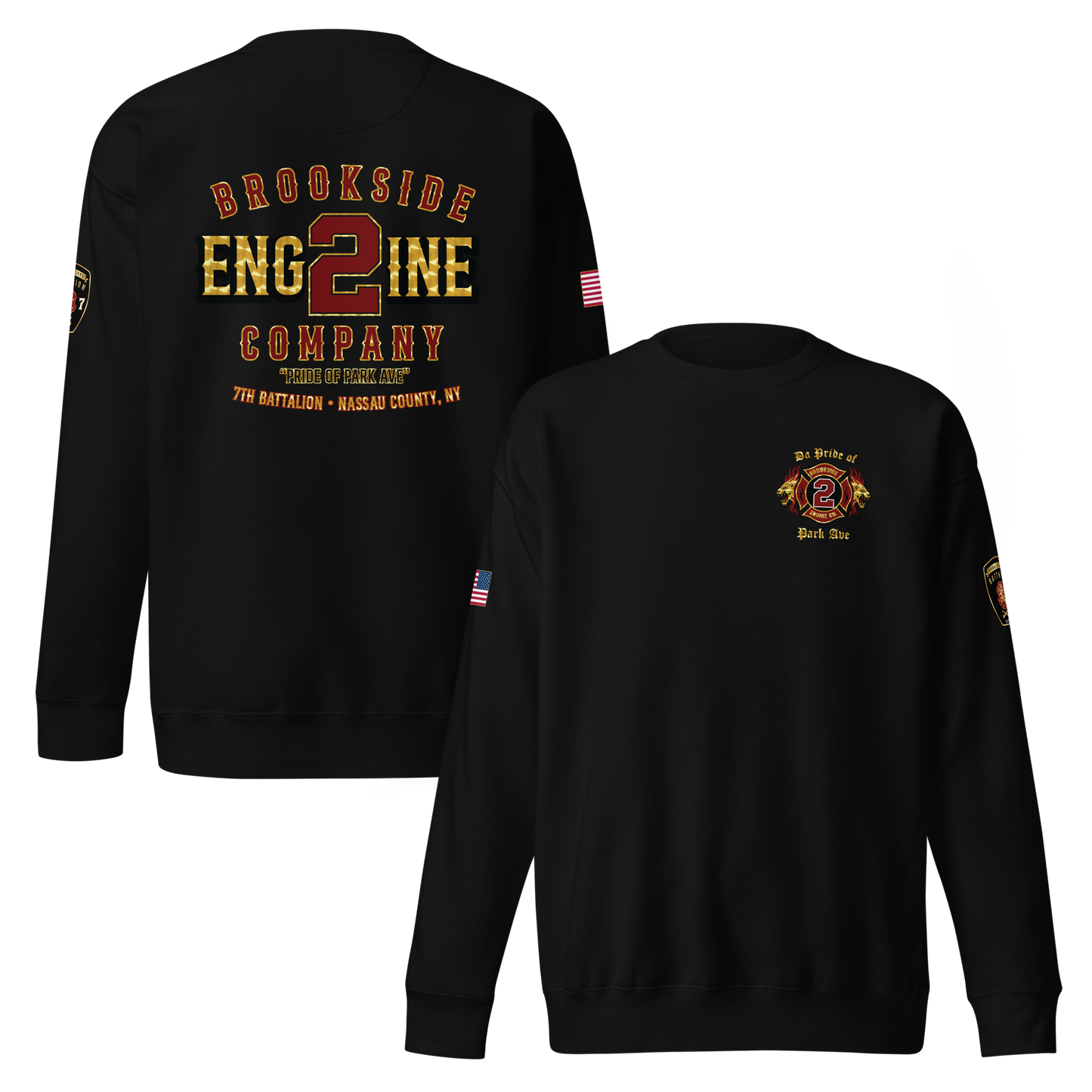UNIONDALE FD - BROOKSIDE ENGINE Co No 2 - GOLD LEAF