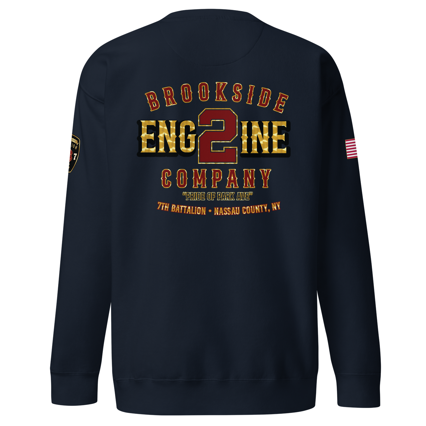 UNIONDALE FD - BROOKSIDE ENGINE Co No 2 - GOLD LEAF