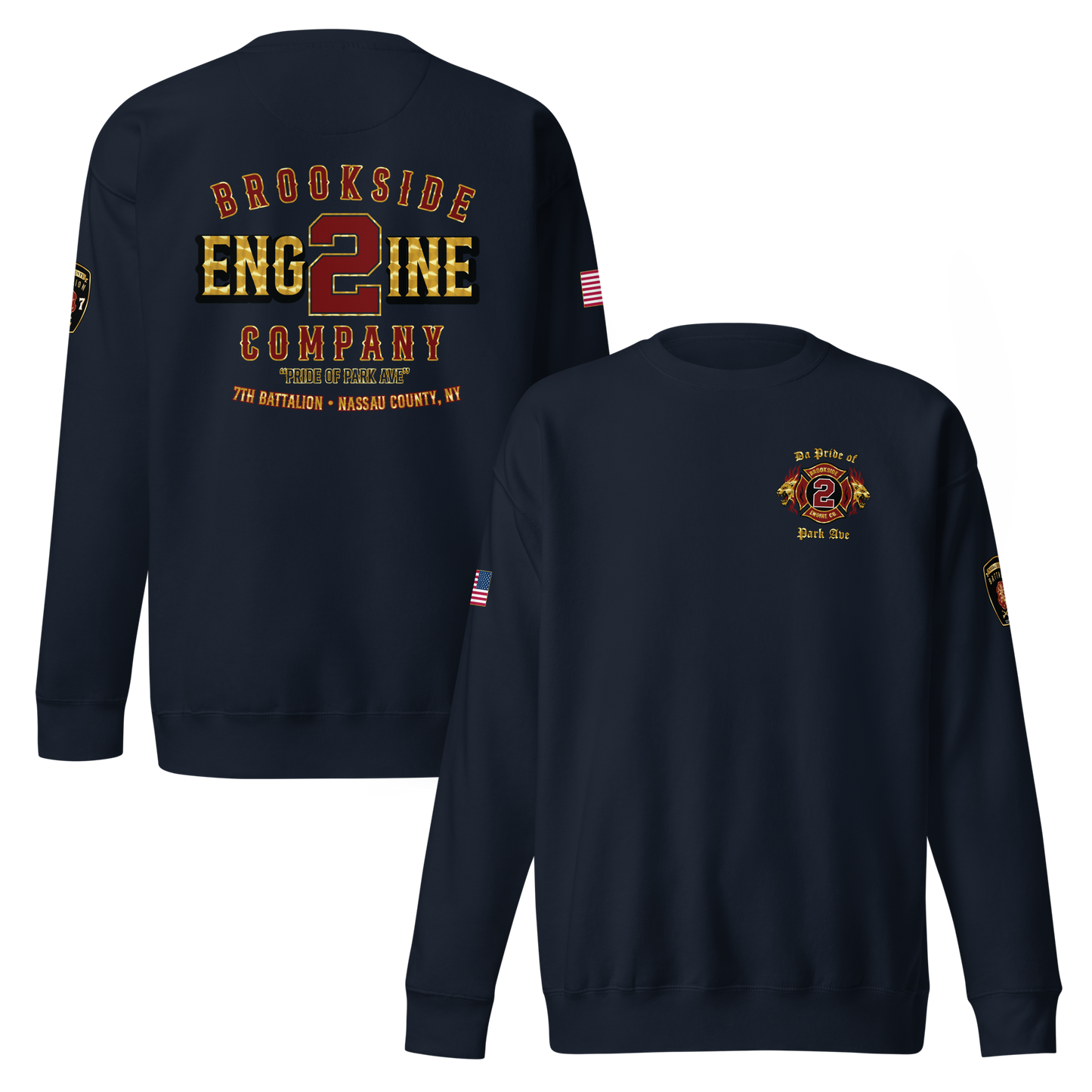 UNIONDALE FD - BROOKSIDE ENGINE Co No 2 - GOLD LEAF