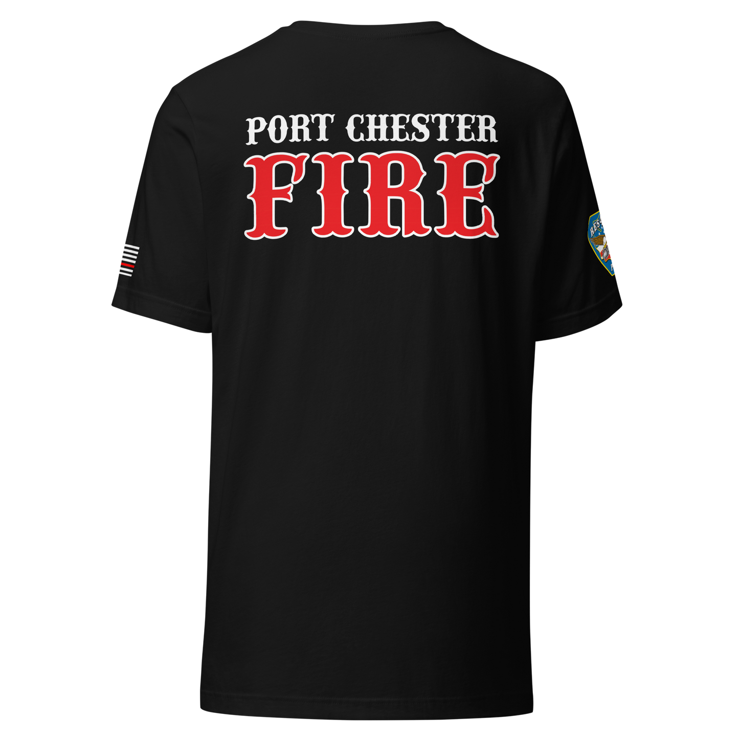 Rescue 40 — Port Chester Fire Tee (Western Style Edition)