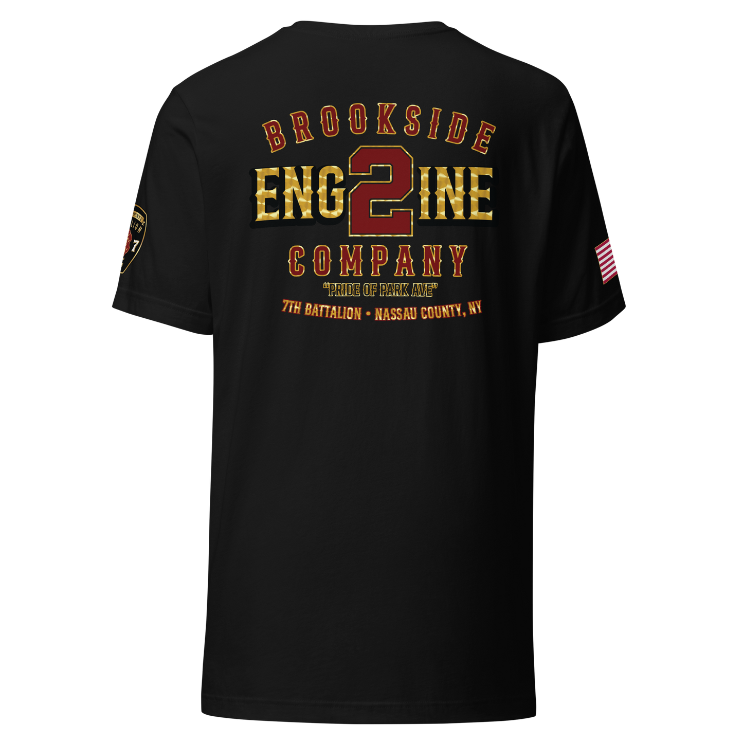 UNIONDALE FD - BROOKSIDE ENGINE Co No 2 - GOLD LEAF
