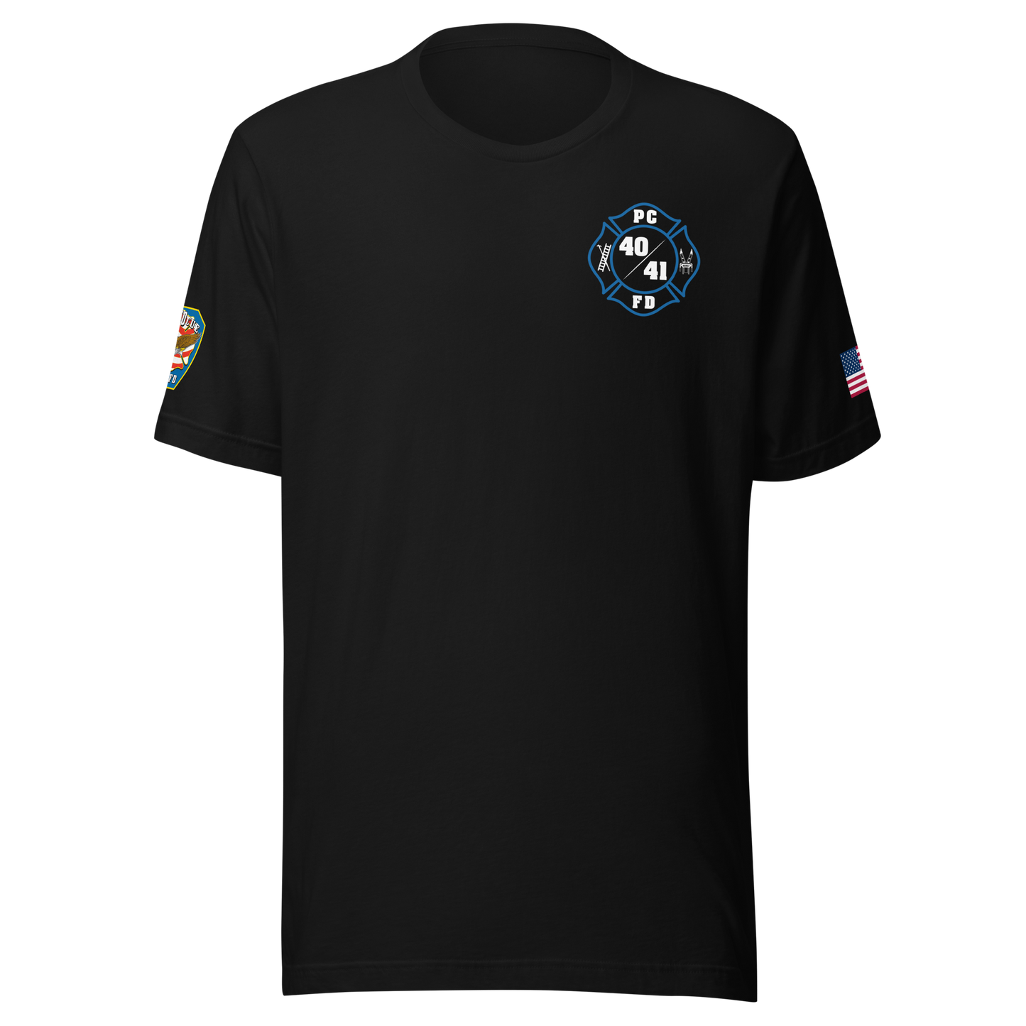 Rescue 40/41 — Port Chester Fire Tee (Rescue Blue Edition)