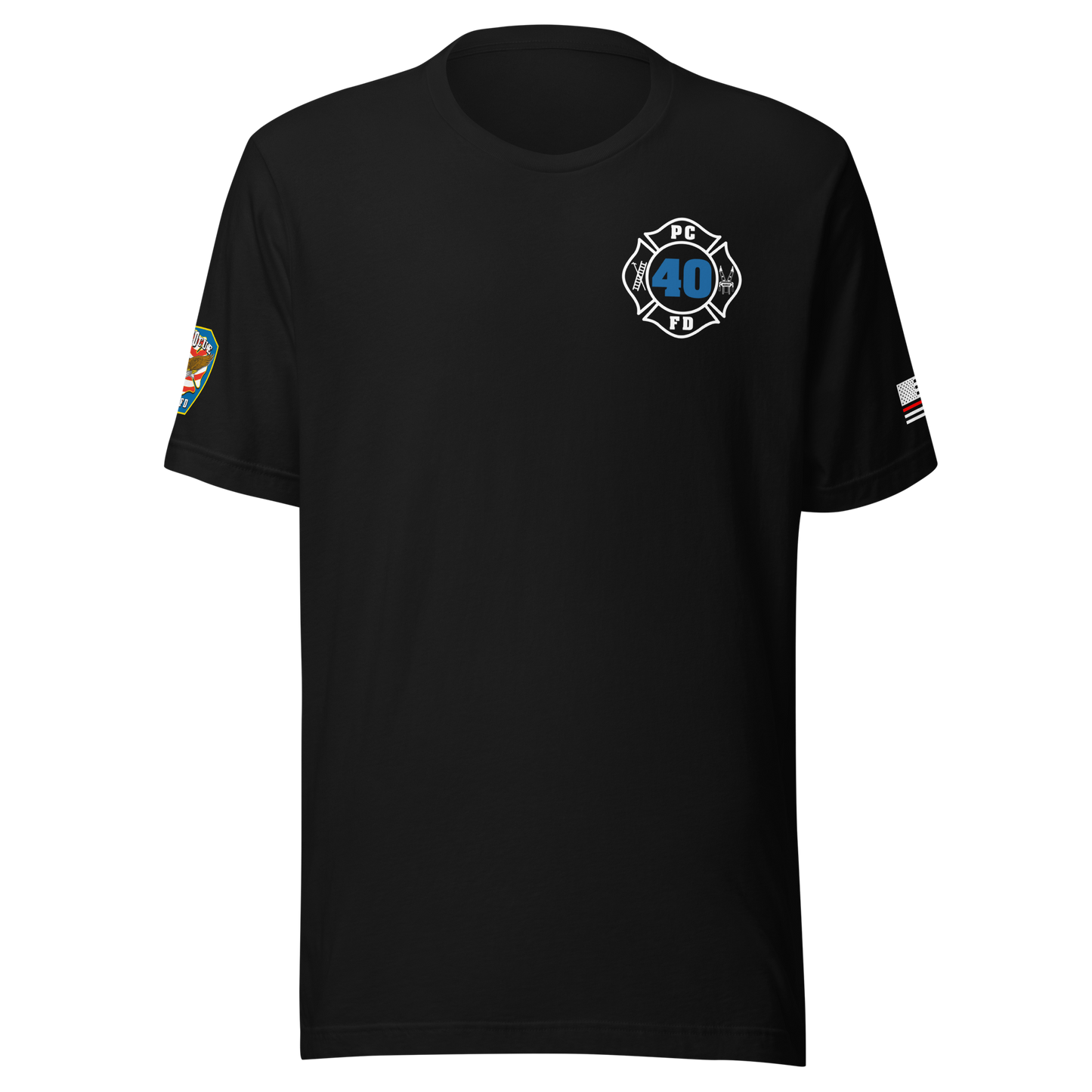 Rescue 40 — Port Chester Fire Tee (Western Style Edition)