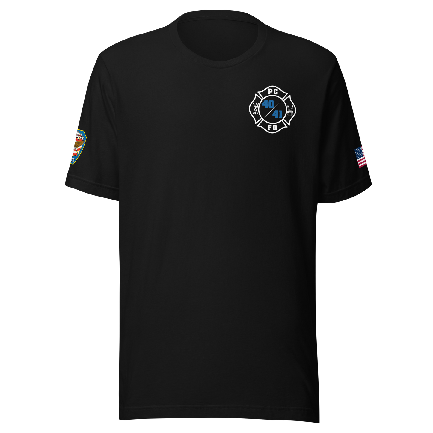Rescue 40/41 — Port Chester Fire Tee (White Edition)