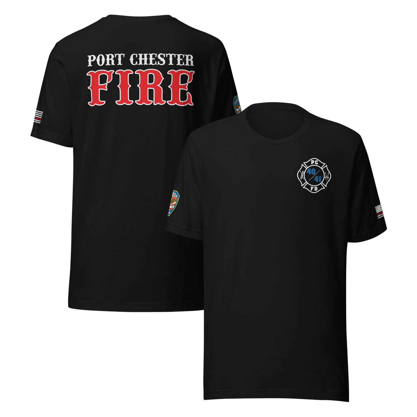 Rescue 40/41 — Port Chester Fire Tee (Western Style Edition)