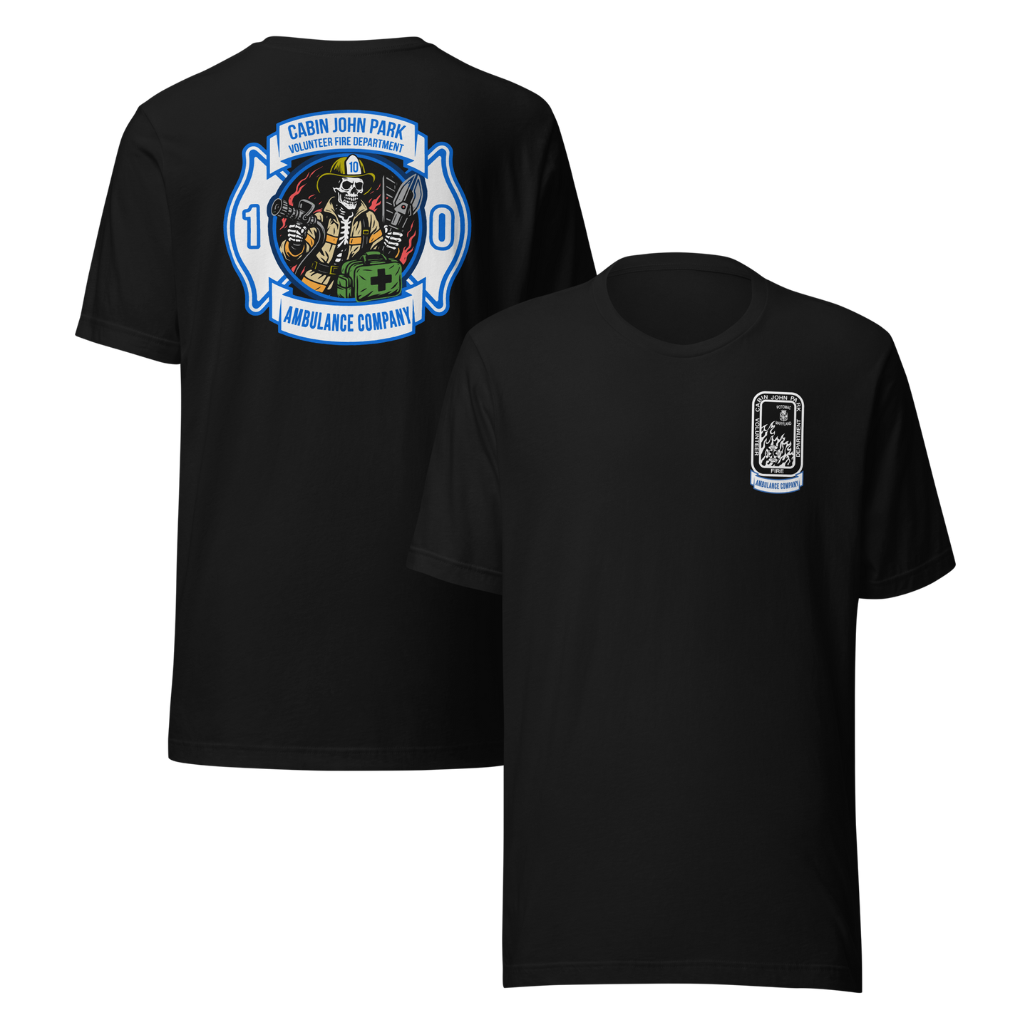 Cabin John Park Volunteer Fire Department Company Tees Collection