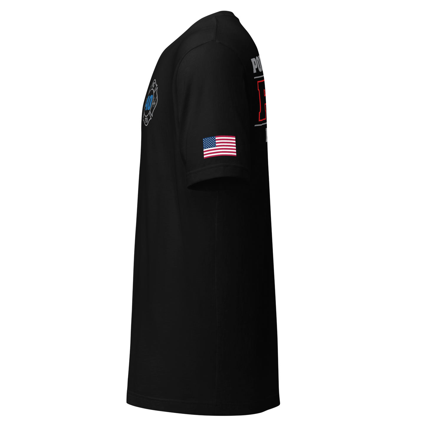 Rescue 40 — Port Chester Fire Tee (Gray Edition)