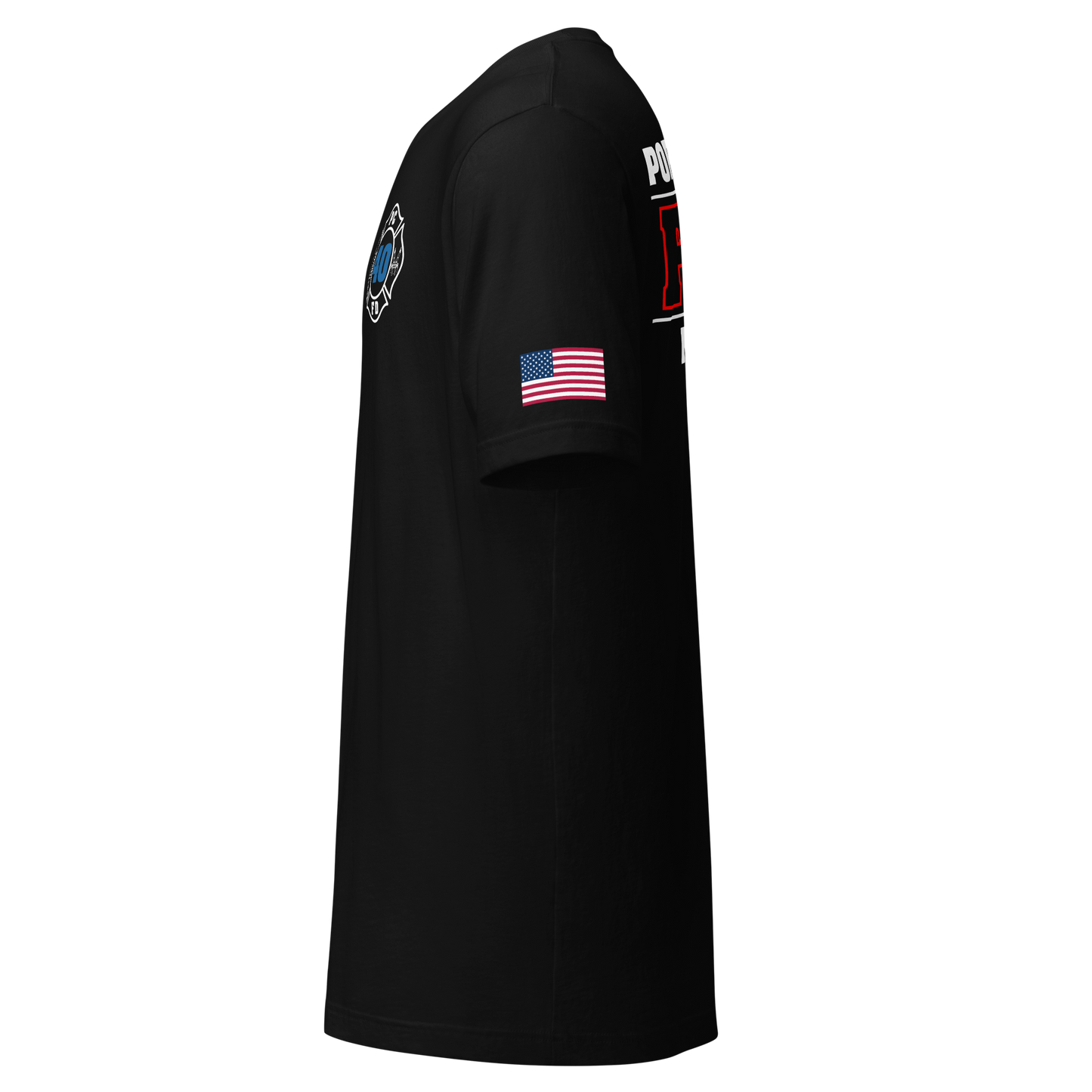 Rescue 40 — Port Chester Fire Tee (White Edition)