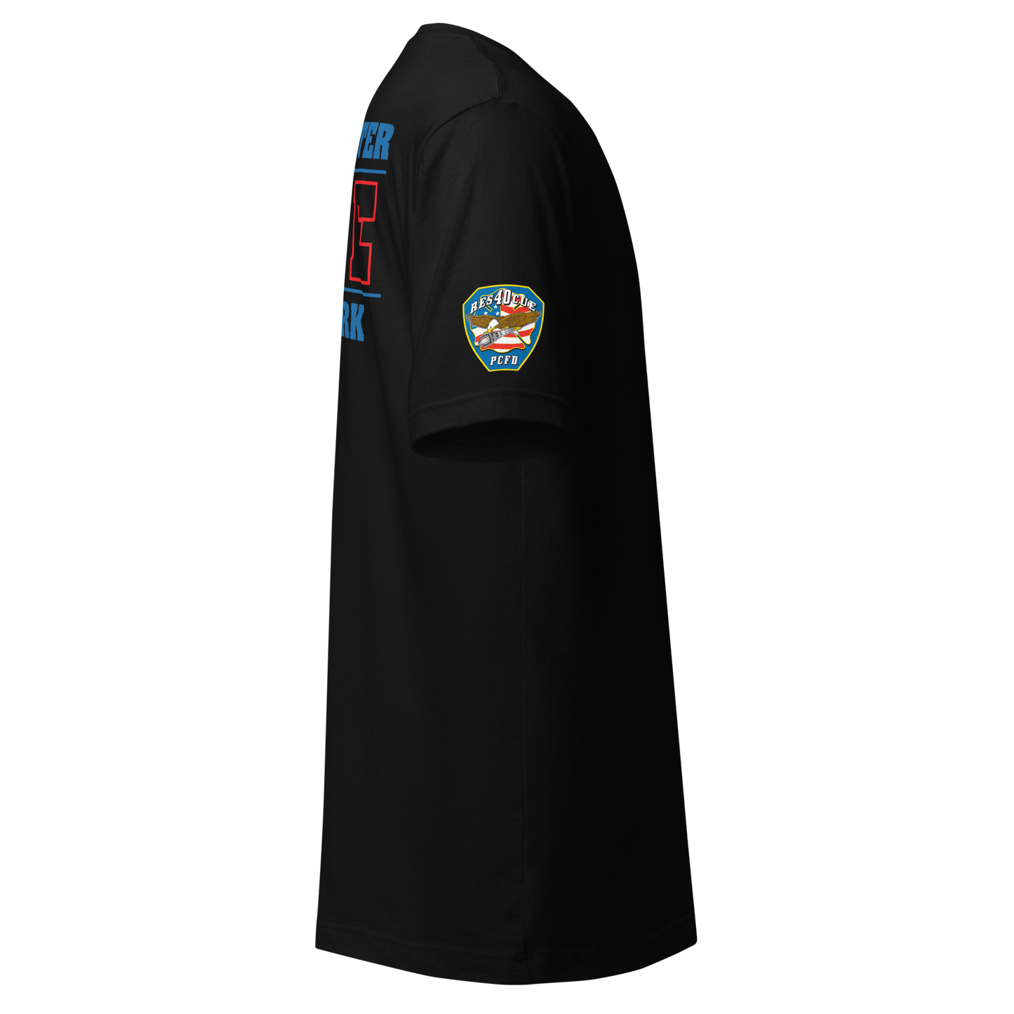 Rescue 40/41 — Port Chester Fire Tee (Rescue Blue Edition)