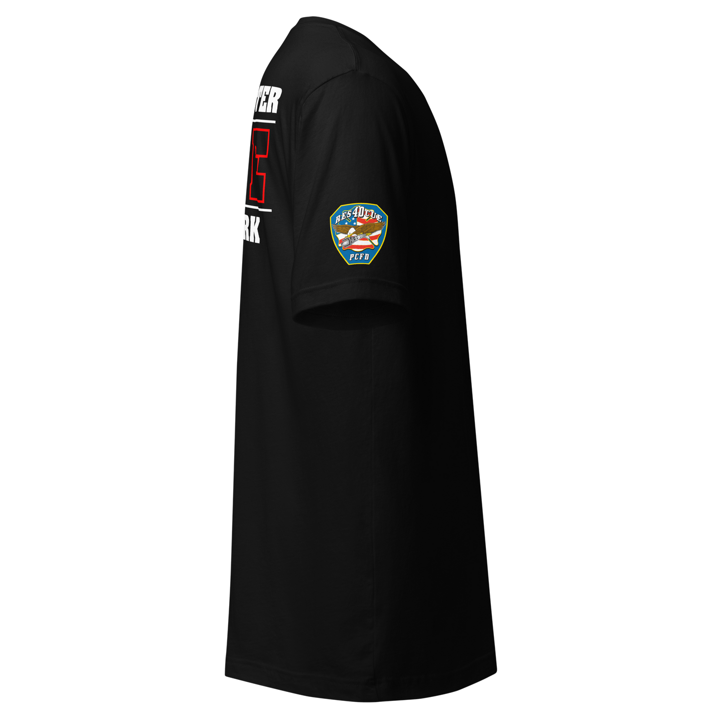 Rescue 40/41 — Port Chester Fire Tee (White Edition)