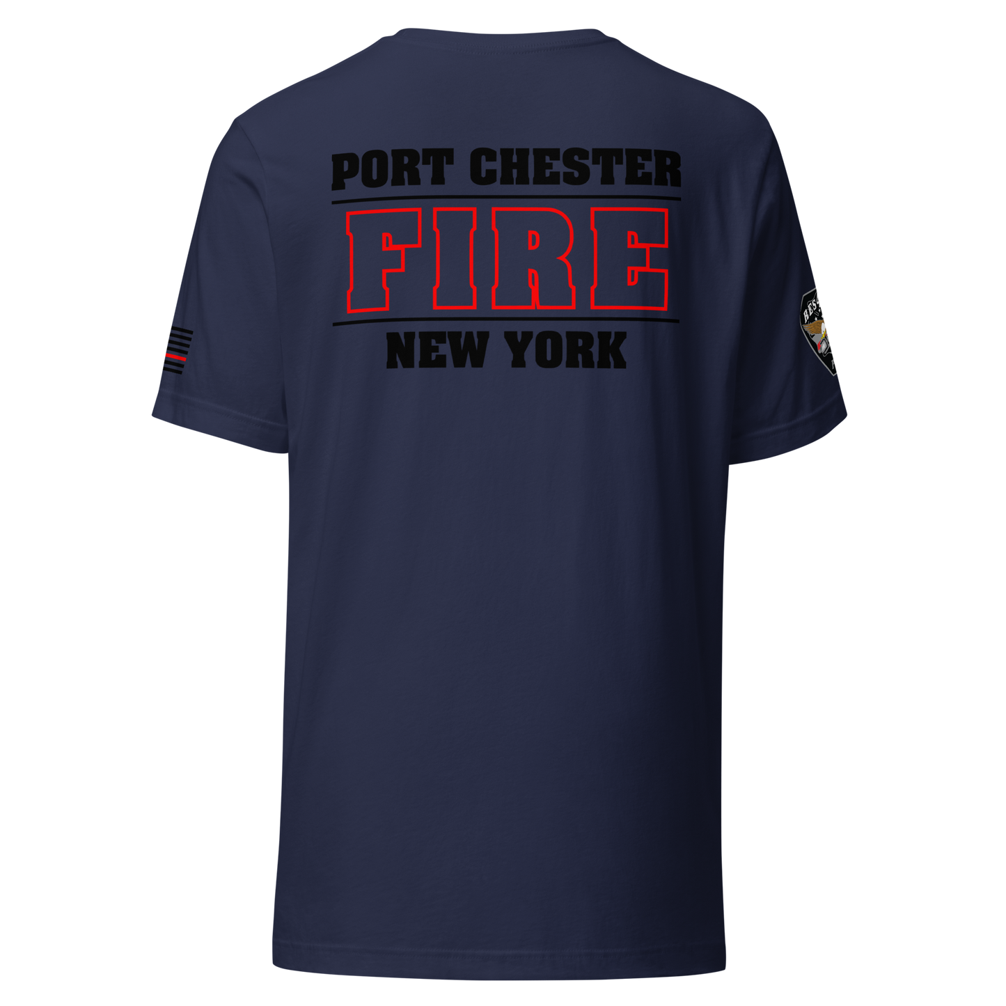 Rescue 40/41 — Port Chester Fire Tee (Blackout Edition)