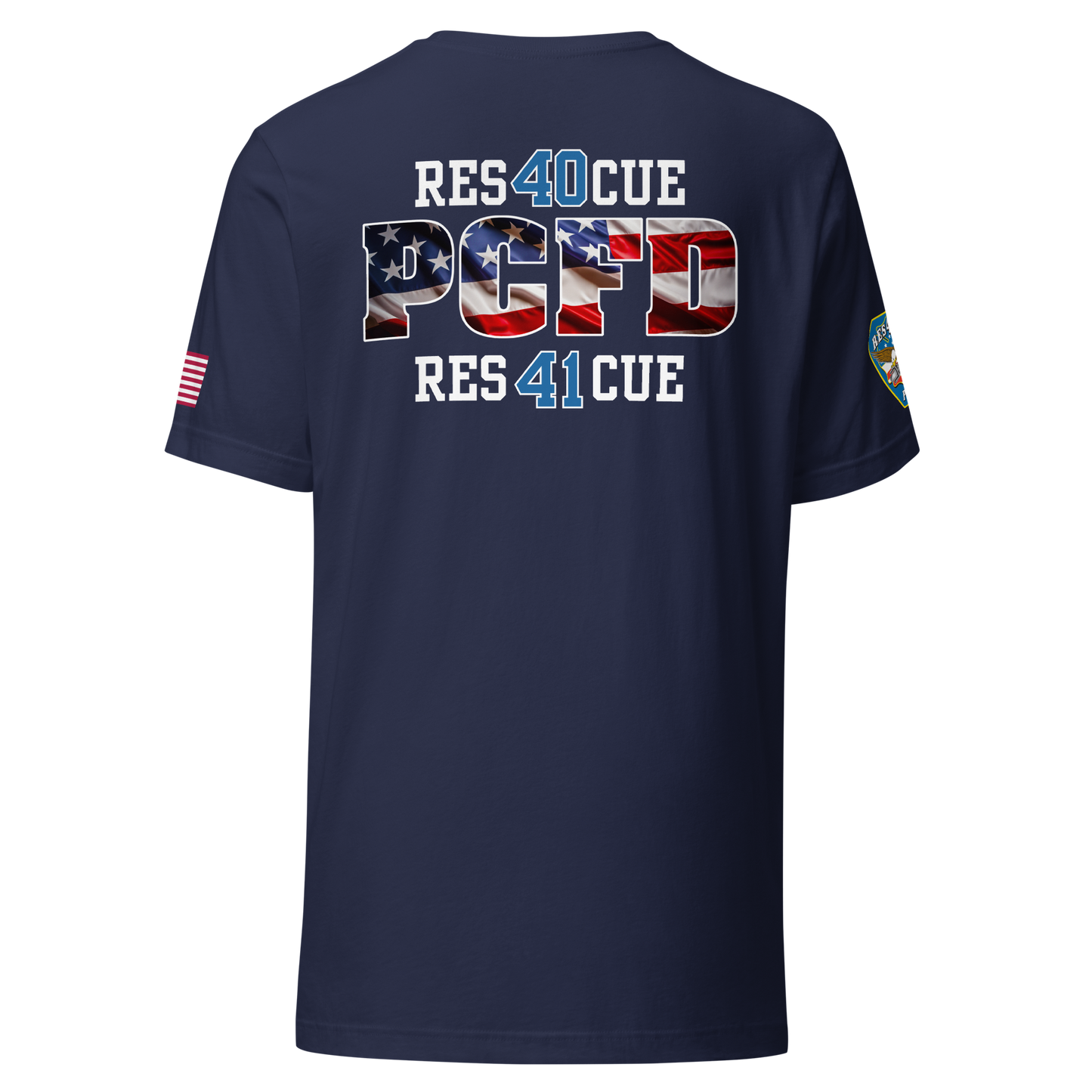 Rescue 40/41 — PCFD Patriotic Edition Tee