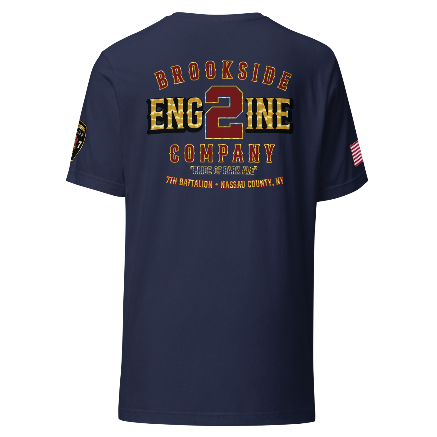UNIONDALE FD - BROOKSIDE ENGINE Co No 2 - GOLD LEAF
