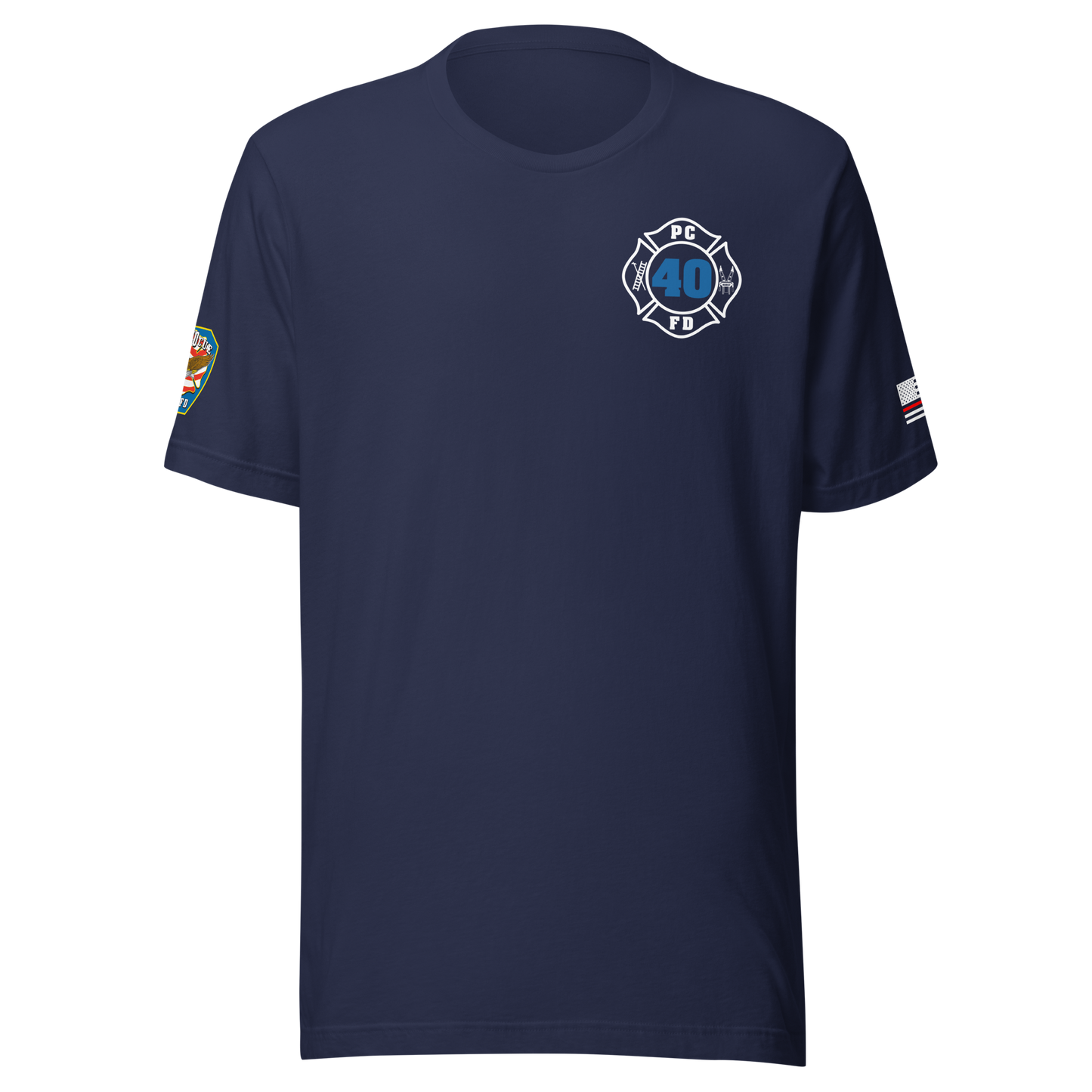 Rescue 40 — Port Chester Fire Tee (Western Style Edition)