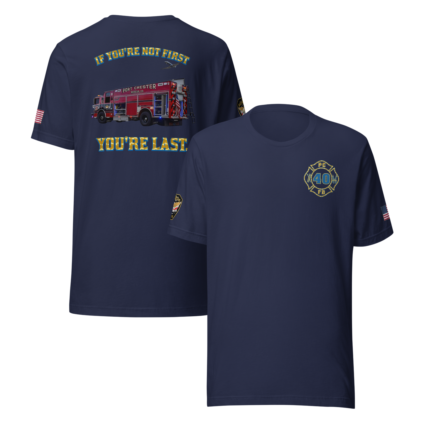 Rescue 40 — “If You’re Not First, You’re Last” (Gold Leaf Edition)