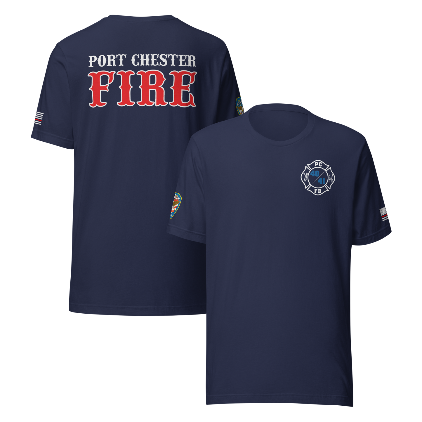 Rescue 40/41 — Port Chester Fire Tee (Western Style Edition)