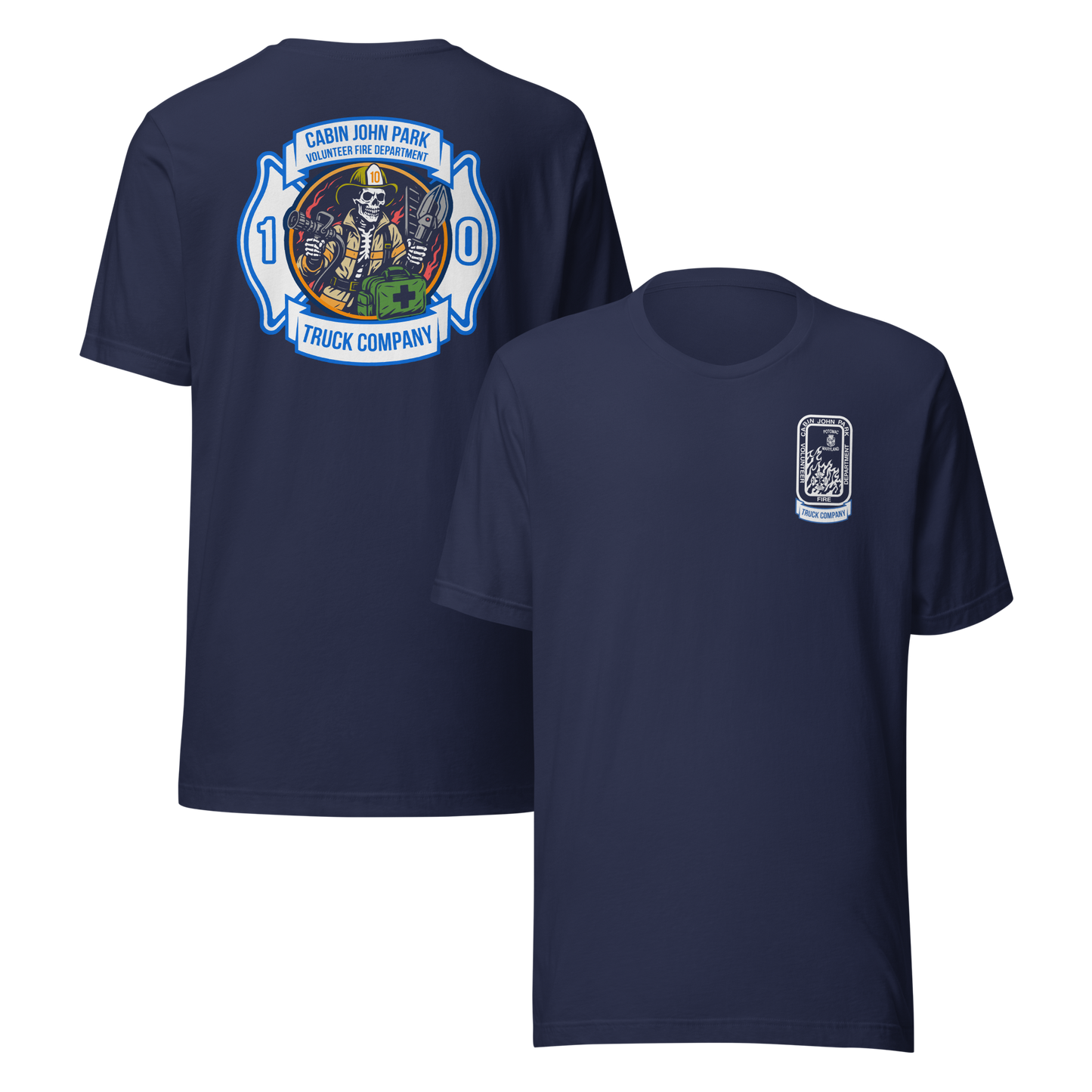 Cabin John Park Volunteer Fire Department Company Tees Collection