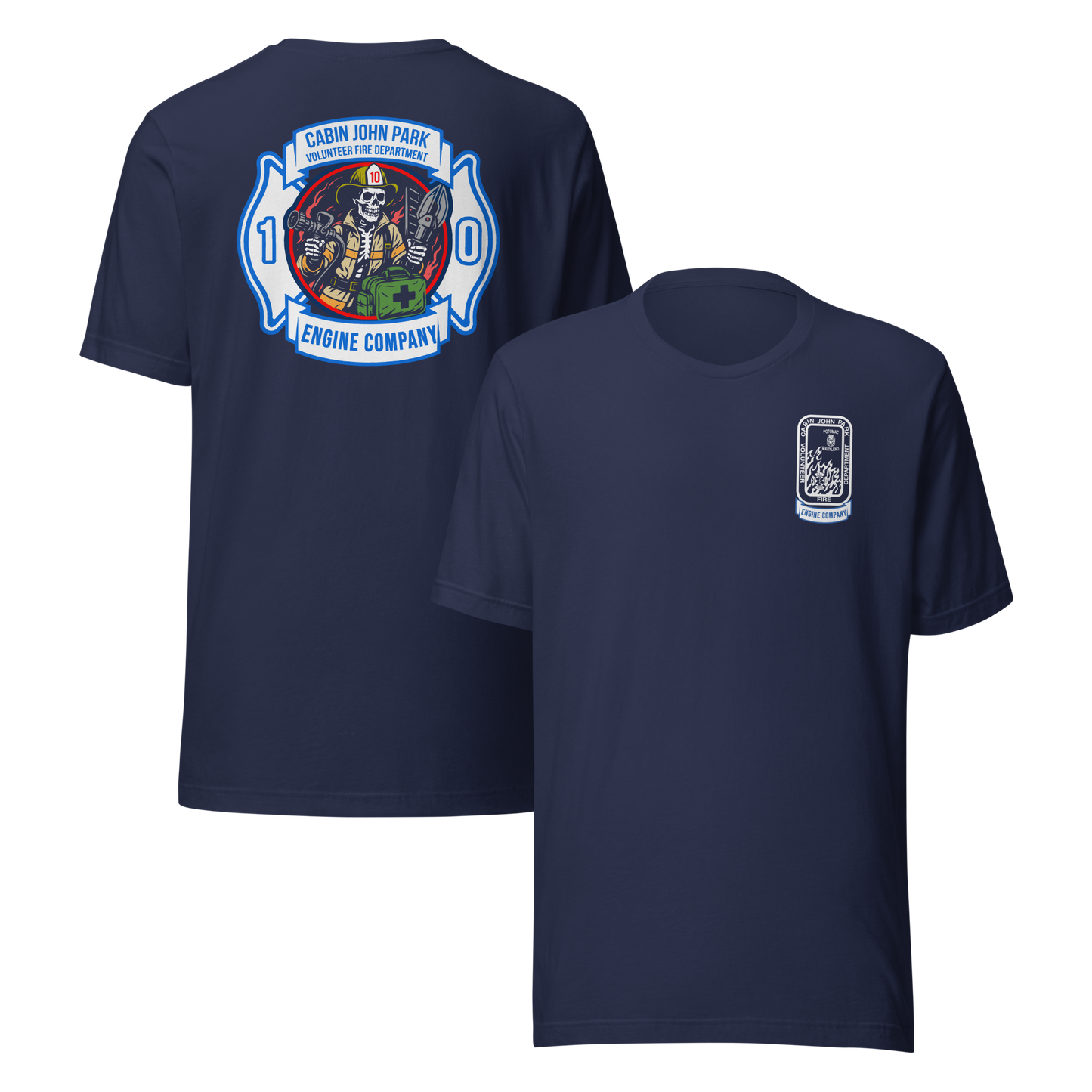 Cabin John Park Volunteer Fire Department Company Tees Collection