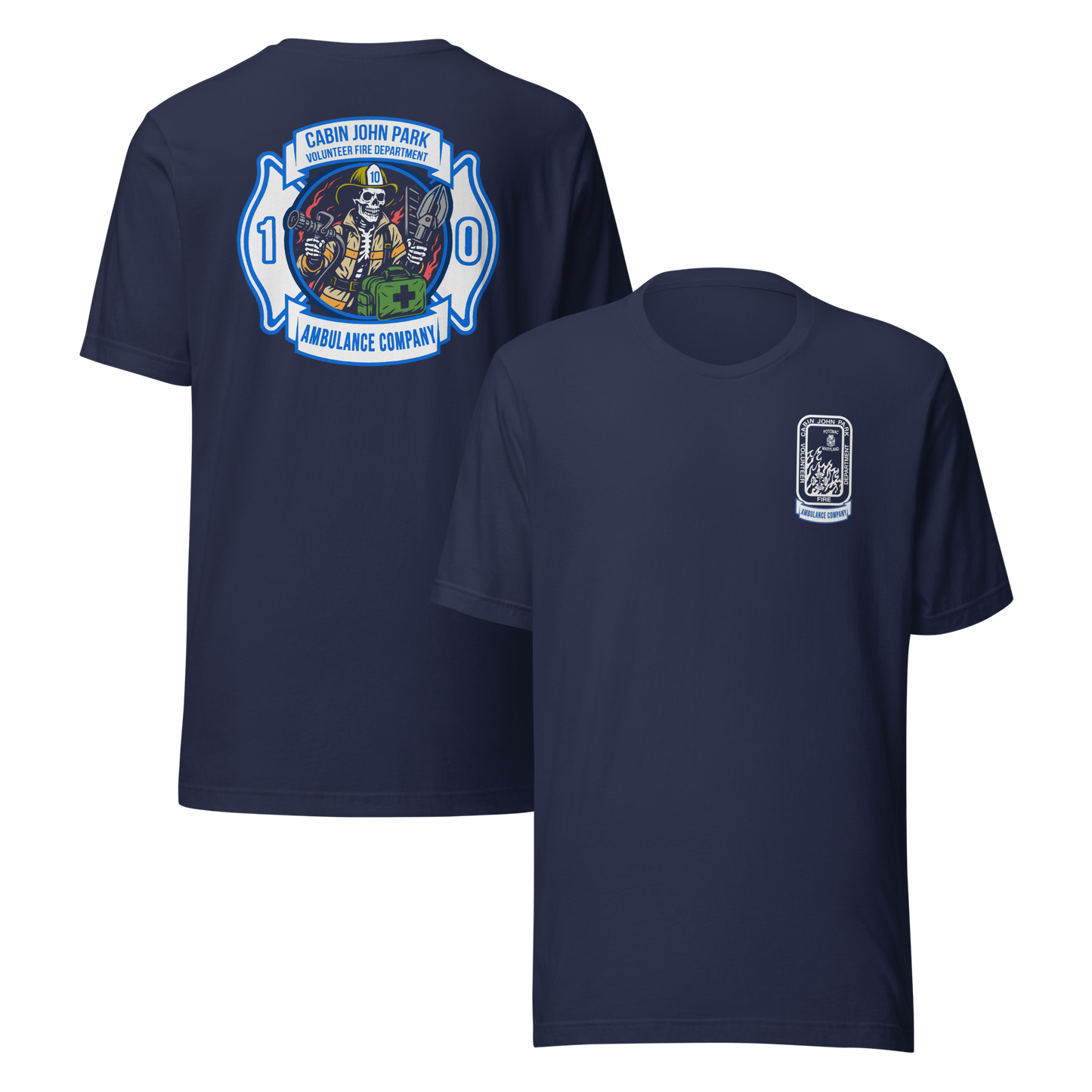 Cabin John Park Volunteer Fire Department Company Tees Collection