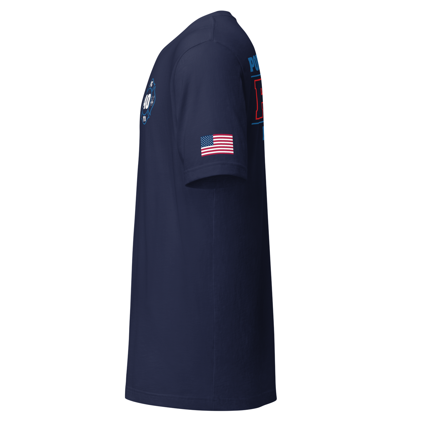 Rescue 40 — Port Chester Fire Tee (Rescue Blue Edition)