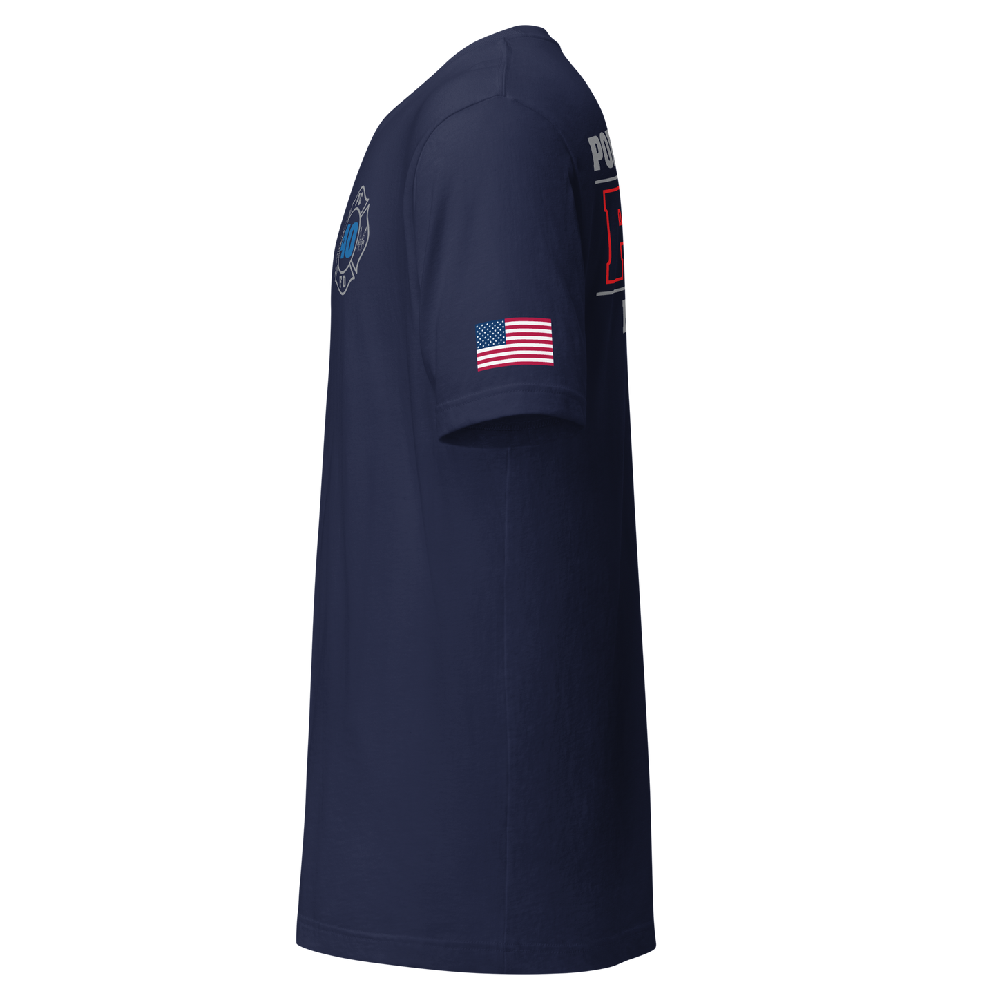 Rescue 40 — Port Chester Fire Tee (Gray Edition)