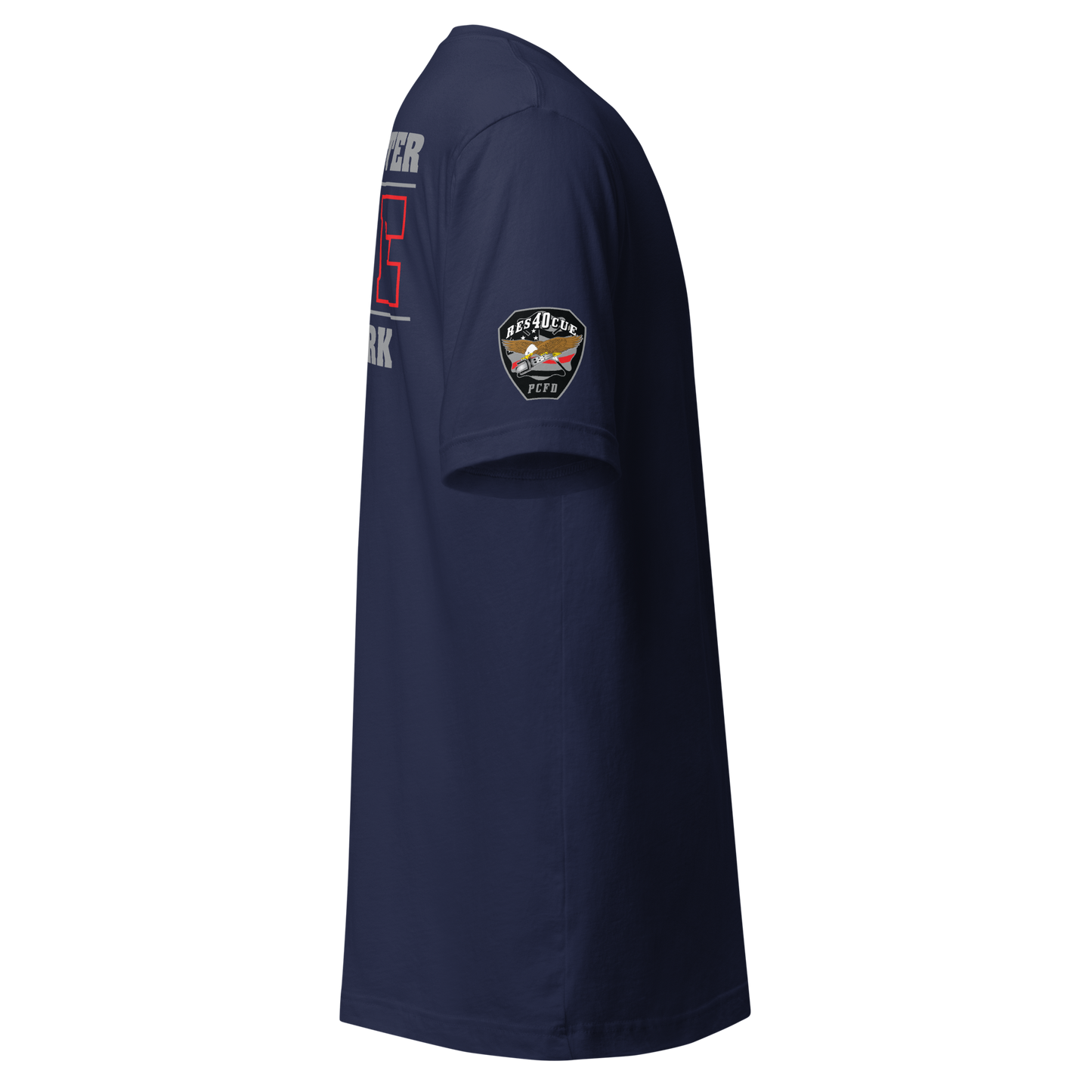 Rescue 40 — Port Chester Fire Tee (Gray Edition)