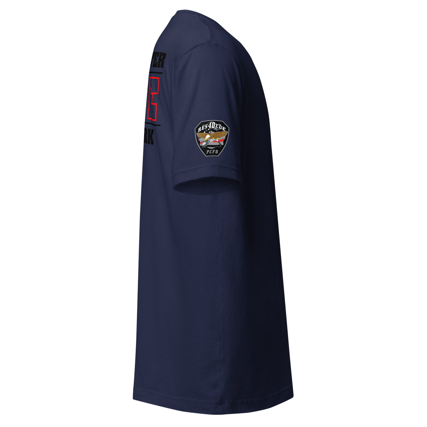 Rescue 40/41 — Port Chester Fire Tee (Blackout Edition)