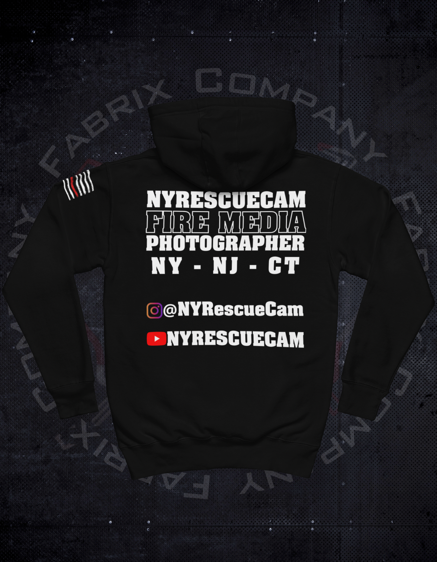 NYRESCUECAM Custom Hoodie Design