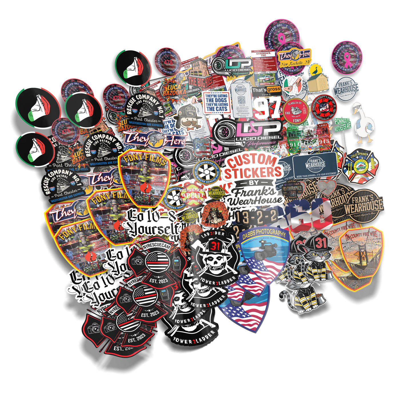 Custom Die-Cut Stickers