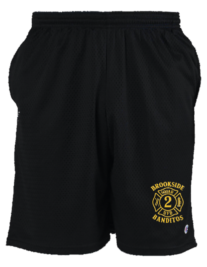 UNIONDALE FD - BROOKSIDE ENGINE Co No 2 - CHAMPION MESH GYM SHORTS