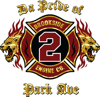 UNIONDALE FD - BROOKSIDE ENGINE Co No 2 - CHAMPION MESH GYM SHORTS