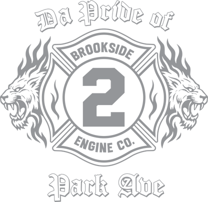 UNIONDALE FD - BROOKSIDE ENGINE Co No 2 - CHAMPION MESH GYM SHORTS
