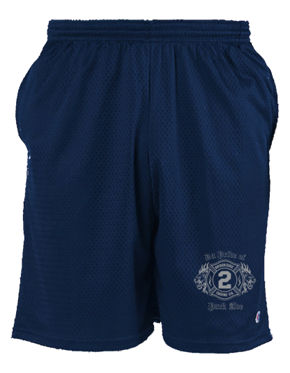 UNIONDALE FD - BROOKSIDE ENGINE Co No 2 - CHAMPION MESH GYM SHORTS