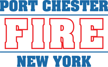 Rescue 40 — Port Chester Fire Tee (Rescue Blue Edition)