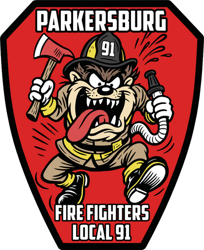 Parkersburg Local 91 - Taz Edition Champion Mesh Gym Shorts