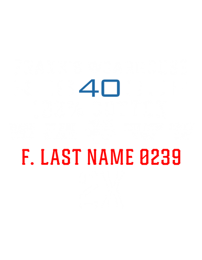 Rescue 40/41 — Port Chester Fire Tee (White Edition)