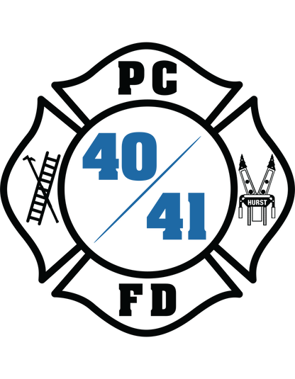 Rescue 40/41 — Port Chester Fire Tee (Blackout Edition)