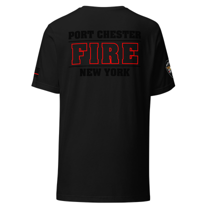 Rescue 40/41 — Port Chester Fire Tee (Blackout Edition)
