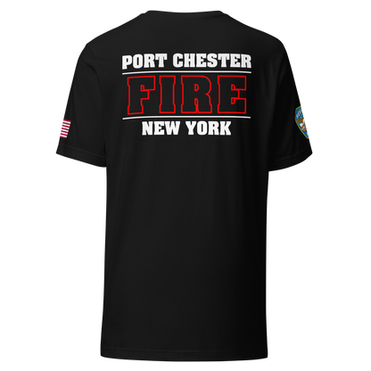 Rescue 40/41 — Port Chester Fire Tee (White Edition)