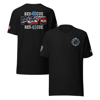 Rescue 40/41 — PCFD Patriotic Edition Tee