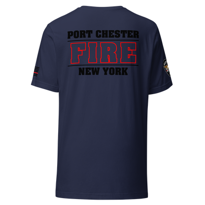 Rescue 40/41 — Port Chester Fire Tee (Blackout Edition)