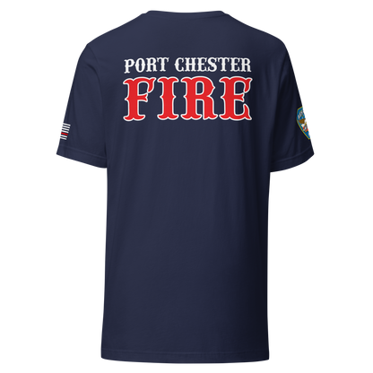 Rescue 40 — Port Chester Fire Tee (Western Style Edition)